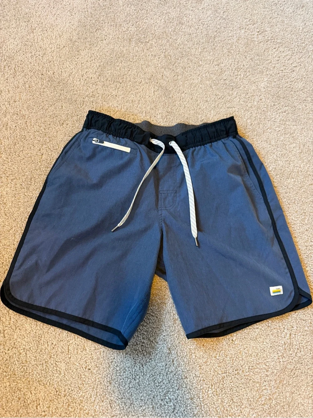 Vuori Banks Shorts in Azure